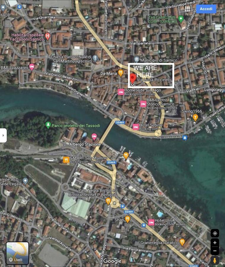 La Casa Di Cate Apartman Sarnico Kültér fotó